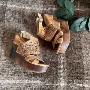 BED|STU Petra Woden  wedge 8